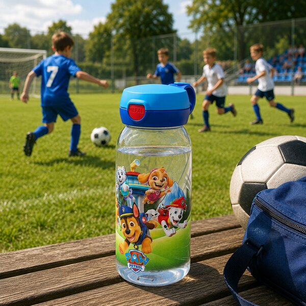 Dětská láhev Campus, 600ml, Mepal, Tlapková patrola, štěňata