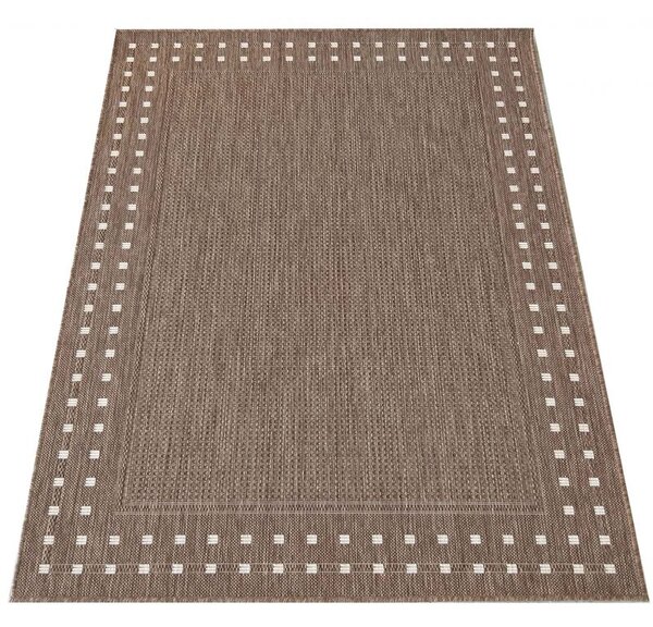 Makro Abra Kusový koberec Sisalový PATIO 11 Klasický Venkovní Vnitřní hnědý Rozměr: 80x150 cm