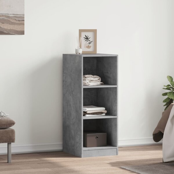 Šatní skříň betonově šedá 48 x 41 x 102 cm kompozitní dřevo