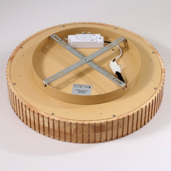 Brilagi - LED Stropní svítidlo FALCON WOOD MODERN LED/30W/230V pr. 45 cm dřevo