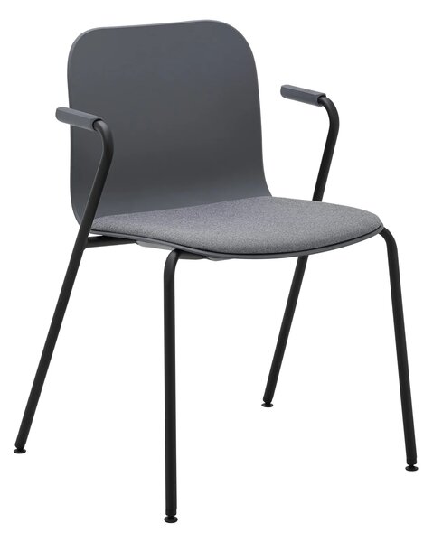 RIM - Židle LAMBDA LA 4002.091 s čalouněným sedákem