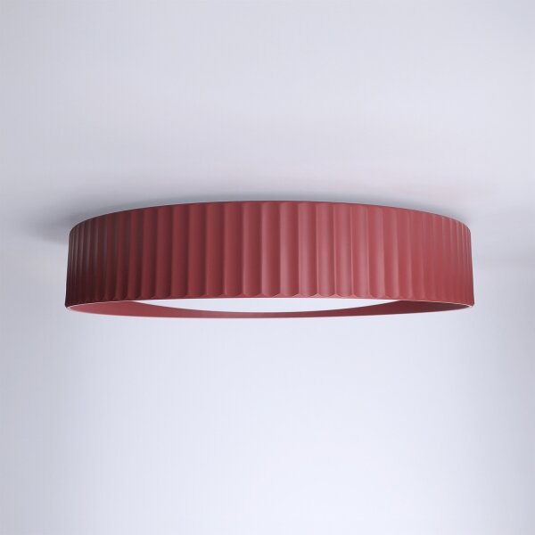 Brilagi-LED Stmívatelné stropní svítidlo LUCIA LED/48W/230V pr. 41 cm červená+DO