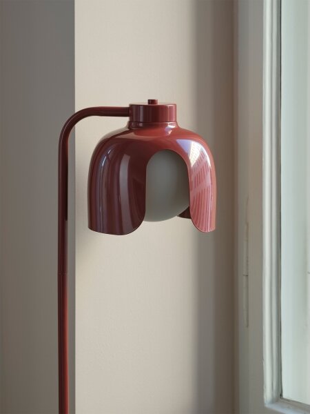 Osram - Stojací lampa DECOR COROLLE 1xE27/15W/230V červená