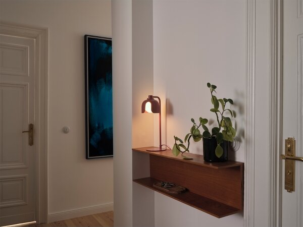 Osram - Stolní lampa DECOR COROLLE 1xG9/20W/230V červená