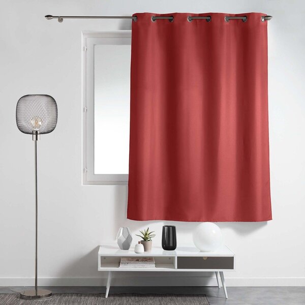 Červený závěs 140x180 cm Essentiel – douceur d'intérieur
