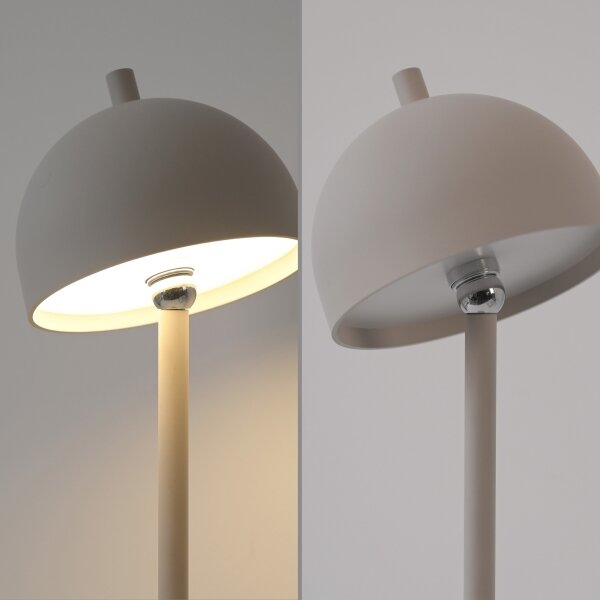 Schöner Wohnen 19244-39 - LED Stm. stolní lampa BELLIS LED/2,5W/5V IP54 šedá