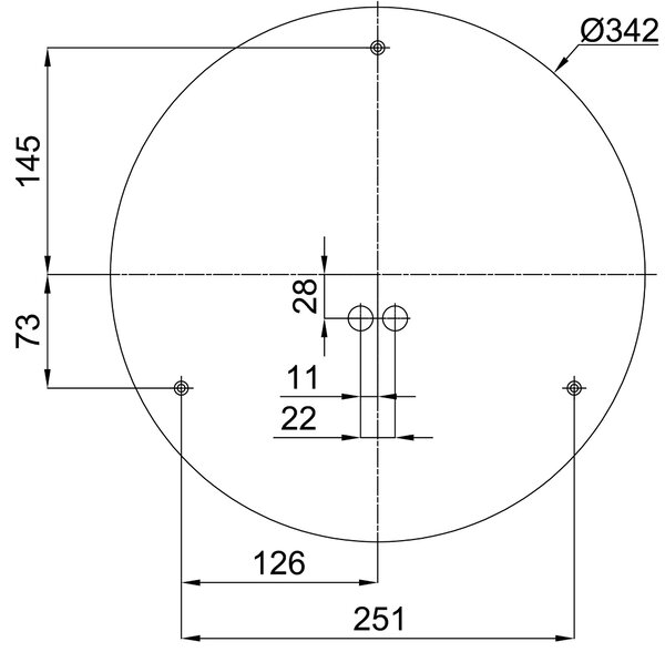OS DEL52561 DELIA 2A stropní/nástěnné plastové svítidlo bílá IP54 2x25W E27 HF - OSMONT