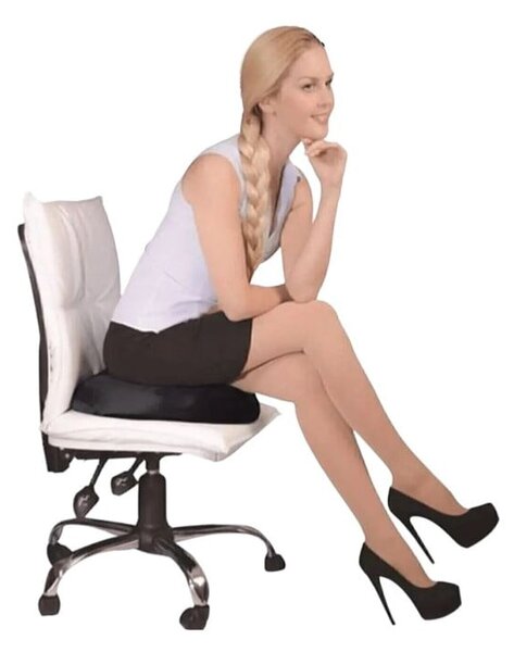 Ergonomický polštář s výplní z paměťové pěny ø 44 cm Bagel – Mila Home