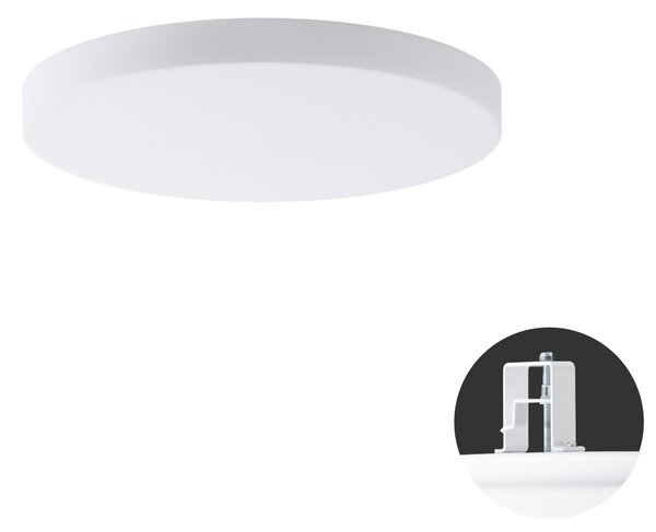 OS CAR67101 CARINA V1 stropní/nástěnné skleněné polovestavné svítidlo bílá IP44 3000 K 25W LED - OSMONT