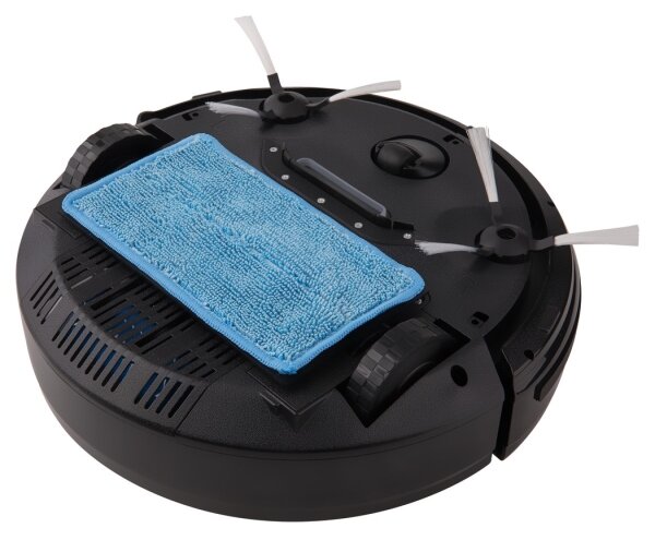 Sencor - Robotický vysavač s mopem 2v1 15W/14,4V 1500 mAh černá