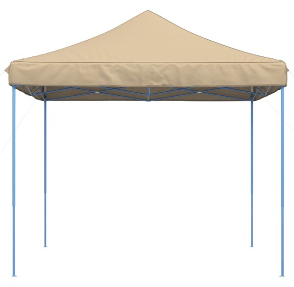 Skládací party stan pop-up béžový 292 x 292 x 315 cm