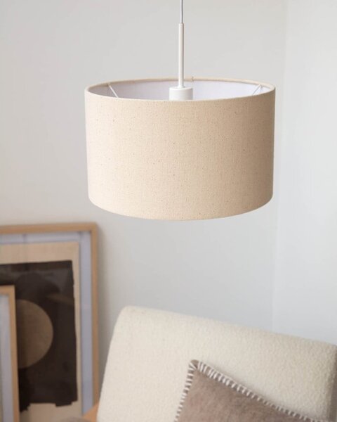 Krémové stínidlo ø 40 cm Nazli – Kave Home