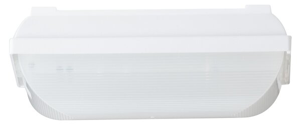 OS ELE57760 ELEKTRA 1 stropní/nástěnné průmyslové plastové svítidlo bílá IP54 4000 K 8W LED (původní kód OS 57760) - OSMONT