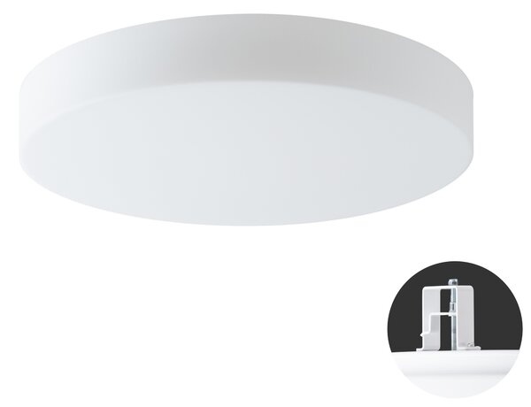 OS ELS55353 ELSA V5 stropní/nástěnné skleněné polovestavné svítidlo bílá IP44 3x25W E27 - OSMONT