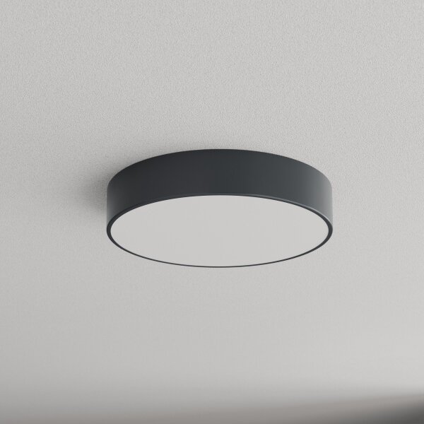 Brilagi - Koupel. stropní svítidlo CLARE 3xE27/24W/230V pr. 40 cm antracit IP54