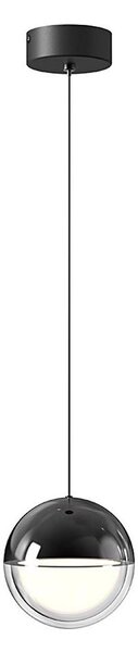 LED Lustr na lanku ZIREA LED/7W/230V černá