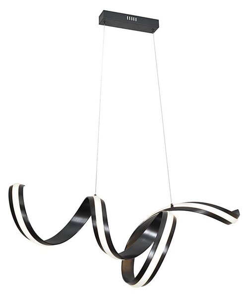 LED Lustr na lanku AREZIA LED/42W/230V černá