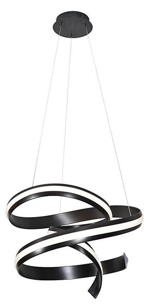LED Lustr na lanku AREZIA LED/62W/230V černá