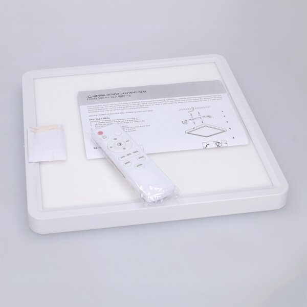 Brilagi - LED Stmív. strop. svítidlo ESTELA SQUARE LED/36W/230V 31x31 cm bílá+DO