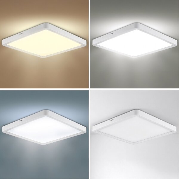Brilagi - LED Stmív. strop. svítidlo ESTELA SQUARE LED/36W/230V 31x31 cm bílá+DO