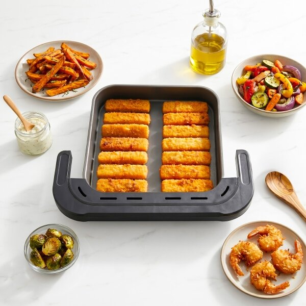 TESLA Electronics AirCook - Třízónová horkovzdušná fritéza 14,5 l 2800W/230V č