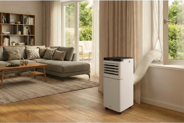 Sencor - Chytrá mobilní klimatizace 3v1 1020W/230V 10000 BTU Wi-Fi bílá + DO