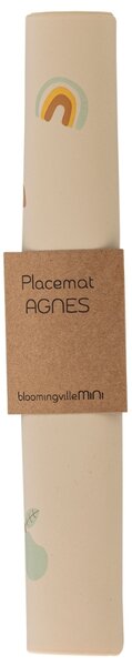 Béžové silikonové prostírání Bloomingville Agnes