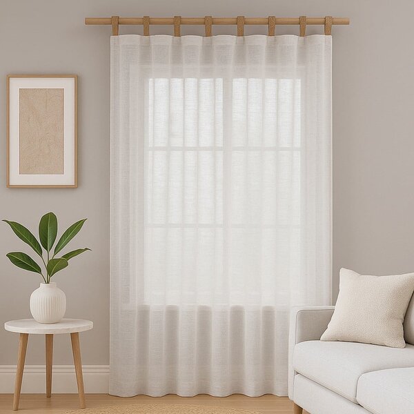 Krémový závěs 140x250 cm Drimar – Restilo