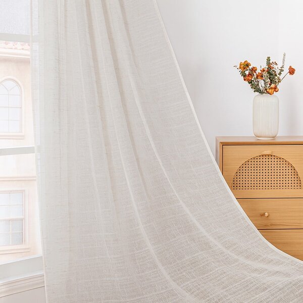 Krémový závěs 140x250 cm Drimar – Restilo