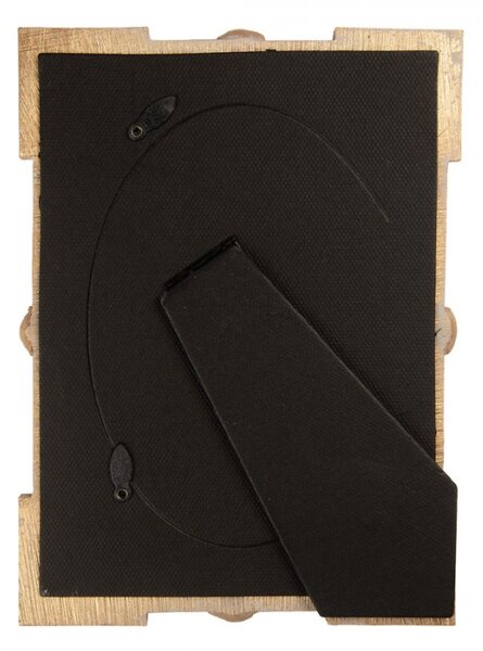 Art deco fotorámeček s růžemi Rosalinka – 15x2x21 cm na fotografii 10x15 cm