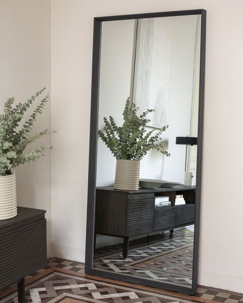 Nástěnné zrcadlo 80x180 cm Nerina Dark – Kave Home