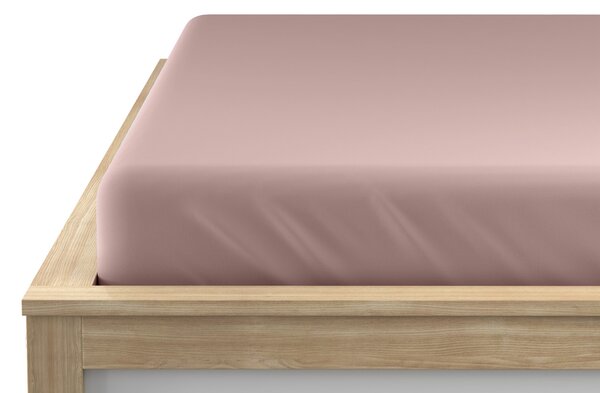 Jersey prostěradlo meruňkové 90 x 200 cm