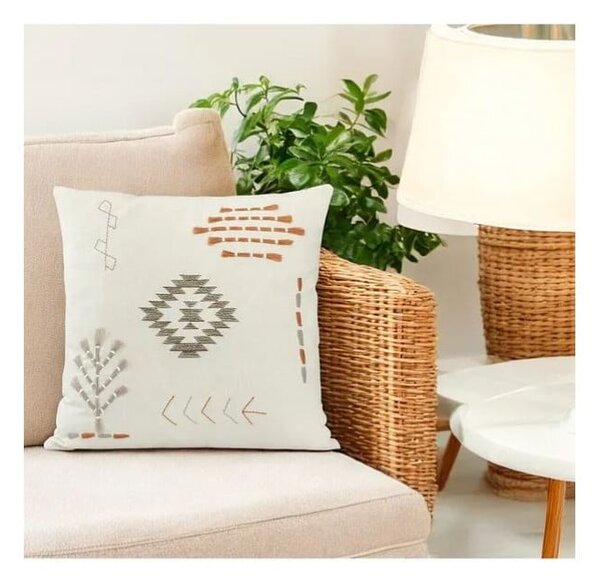 Povlak na polštář s příměsí bavlny 45x45 cm – Mila Home