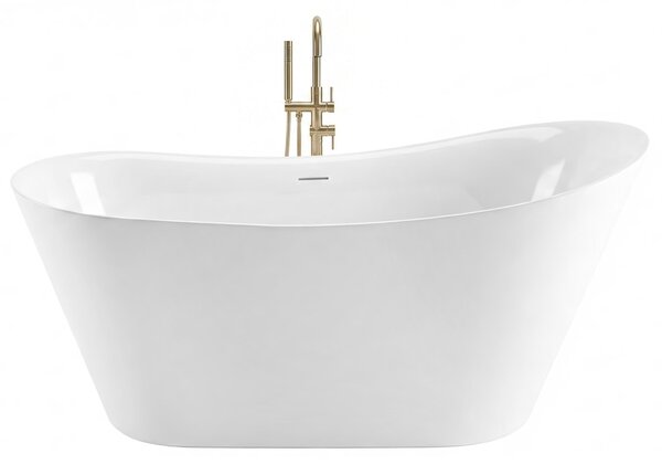 Rea Lusso Slim, volně stojící vana 170×74 cm, bílá, REA-W0504