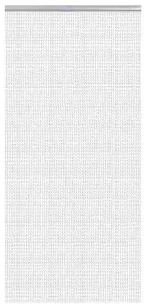 Řetízkový dveřní závěs proti hmyzu 100 x 200 cm hliník