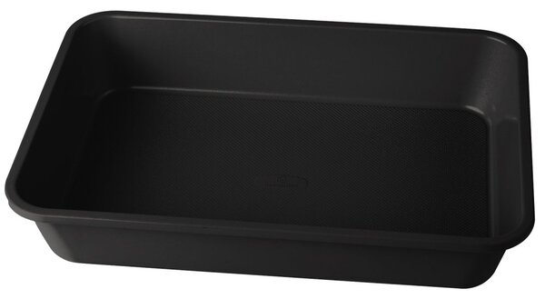 Plech na pečení s titanovým povrchem Matte Black Collection 40x28,5x7 cm