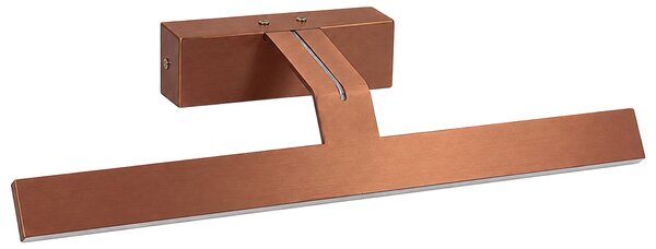 Toolight Rea, Koupelnové nástěnné LED svítidlo SWE013-1W 43cm BRUSH COPPER, OSW-20112