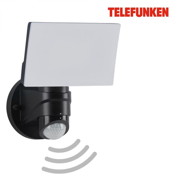 TF 304305TF TELEFUNKEN LED venkovní svítidlo 24 cm 16W 1600lm černá - BRILONER