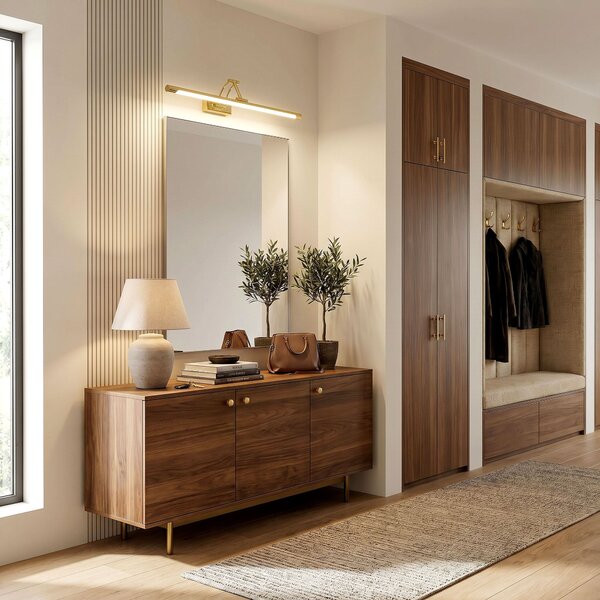 Toolight Rea, Koupelnové nástěnné LED svítidlo SWE020-1W 60cm Gold, OSW-20119
