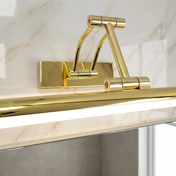Toolight Rea, Koupelnové nástěnné LED svítidlo SWE020-1W 60cm Gold, OSW-20119
