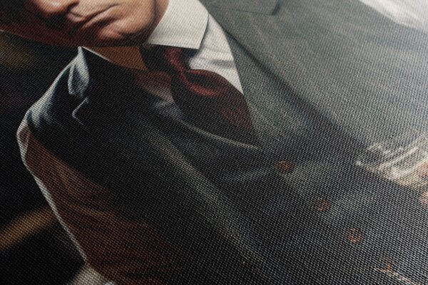 Obraz gangster ve whiskey baru