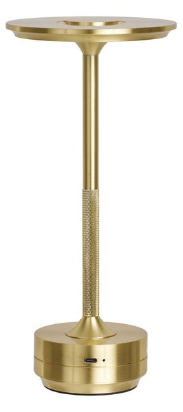 LED stolní lampa v mosazné barvě (výška 28,5 cm) Lyneham – House Nordic