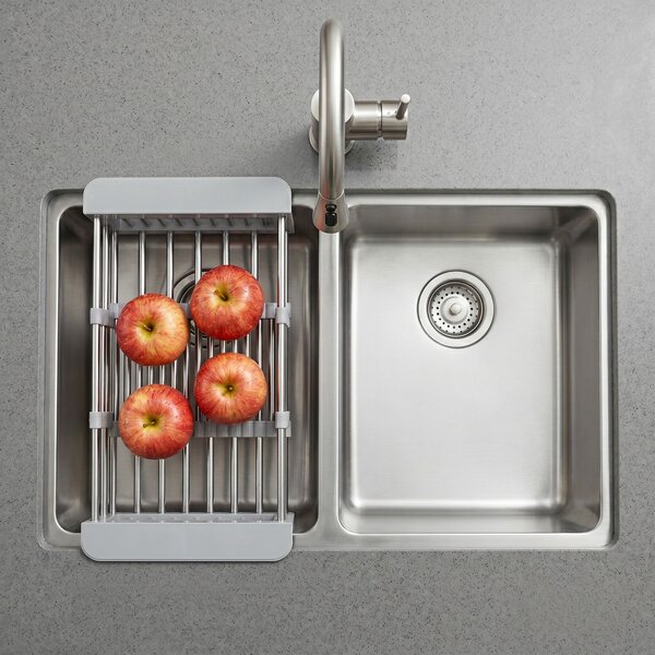 Teleskopický odkapávač na dřez REA P14487A Grey