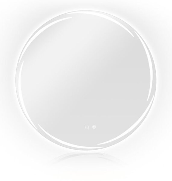 Koupelnové zrcadlo 80 cm s LED a dotykovým ovládáním