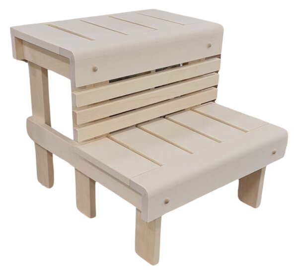 Lavice do sauny osika 580x700x640 mm