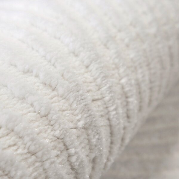 Angel Carpet, Kusový koberec Zafiro 25 Cream, 60x110, bílá, kancelář