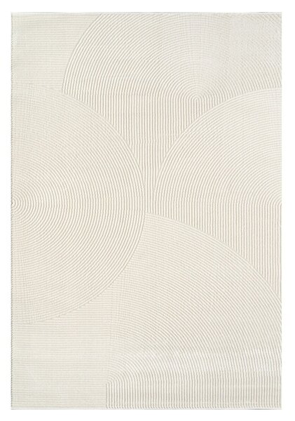 Angel Carpet, Kusový koberec Zafiro 25 Cream, 60x110, bílá, kancelář