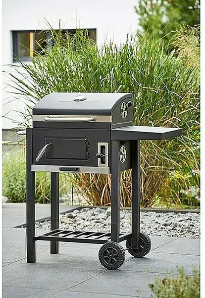 Grillstar Gril na dřevěné uhlí Boston, grilovací plocha: 45 × 32 cm