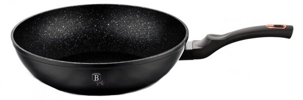 Pánev WOK s mramorovým povrchem 28 cm Black Rose Collection