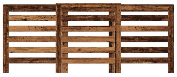 Kryt na radiátor old wood 205 x 21,5 x 83,5 cm kompozitní dřevo